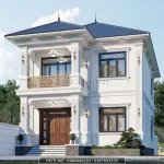 nhà 2 tầng mái Nhật