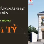 nhà 2 tầng mái Nhật tân cổ điển