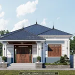 nhà cấp 4 mái Nhật