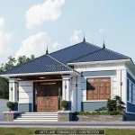 nhà cấp 4 mái Nhật