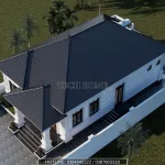 nhà cấp 4 mái Nhật