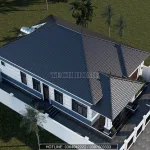 nhà cấp 4 mái Nhật