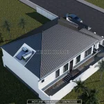 nhà cấp 4 mái Nhật