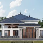 nhà cấp 4 mái Nhật