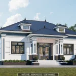 nhà cấp 4 mái Nhật