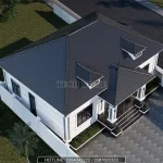 nhà cấp 4 mái Nhật