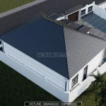 nhà cấp 4 mái Nhật