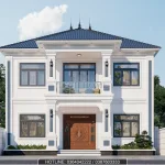 nhà 2 tầng mái Nhật