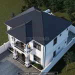 nhà 2 tầng mái Nhật