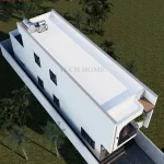 thiết kế nhà ống 2 tầng