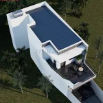 thiết kế nhà ống 2 tầng