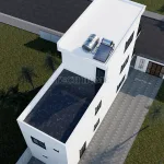 thiết kế nhà phố 2 tầng 1 tum