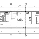 mặt bằng tầng 1 thiết kế nhà phố 3 tầng