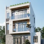 thiết kế nhà phố 3 tầng