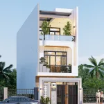 thiết kế nhà phố 3 tầng