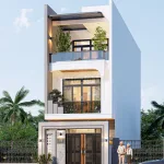 thiết kế nhà phố 3 tầng