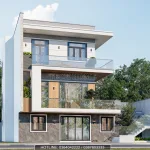 thiết kế nhà phố 3 tầng hiện đại