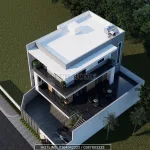 thiết kế nhà phố 3 tầng hiện đại