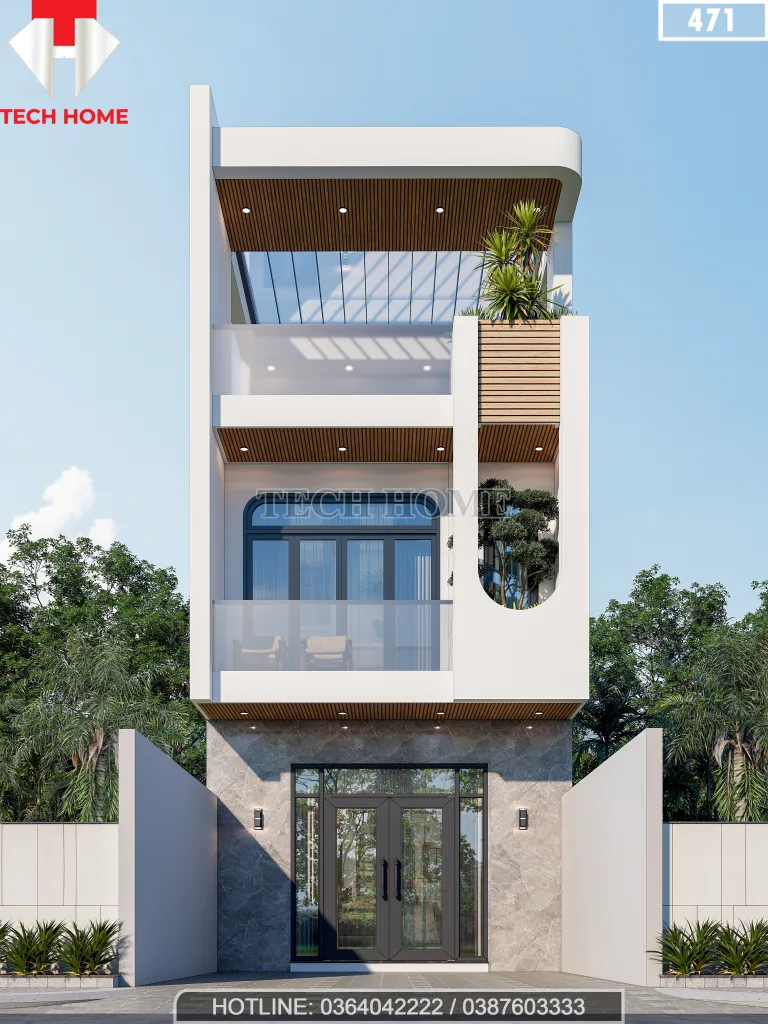 thiết kế nhà phố tại Hải Dương