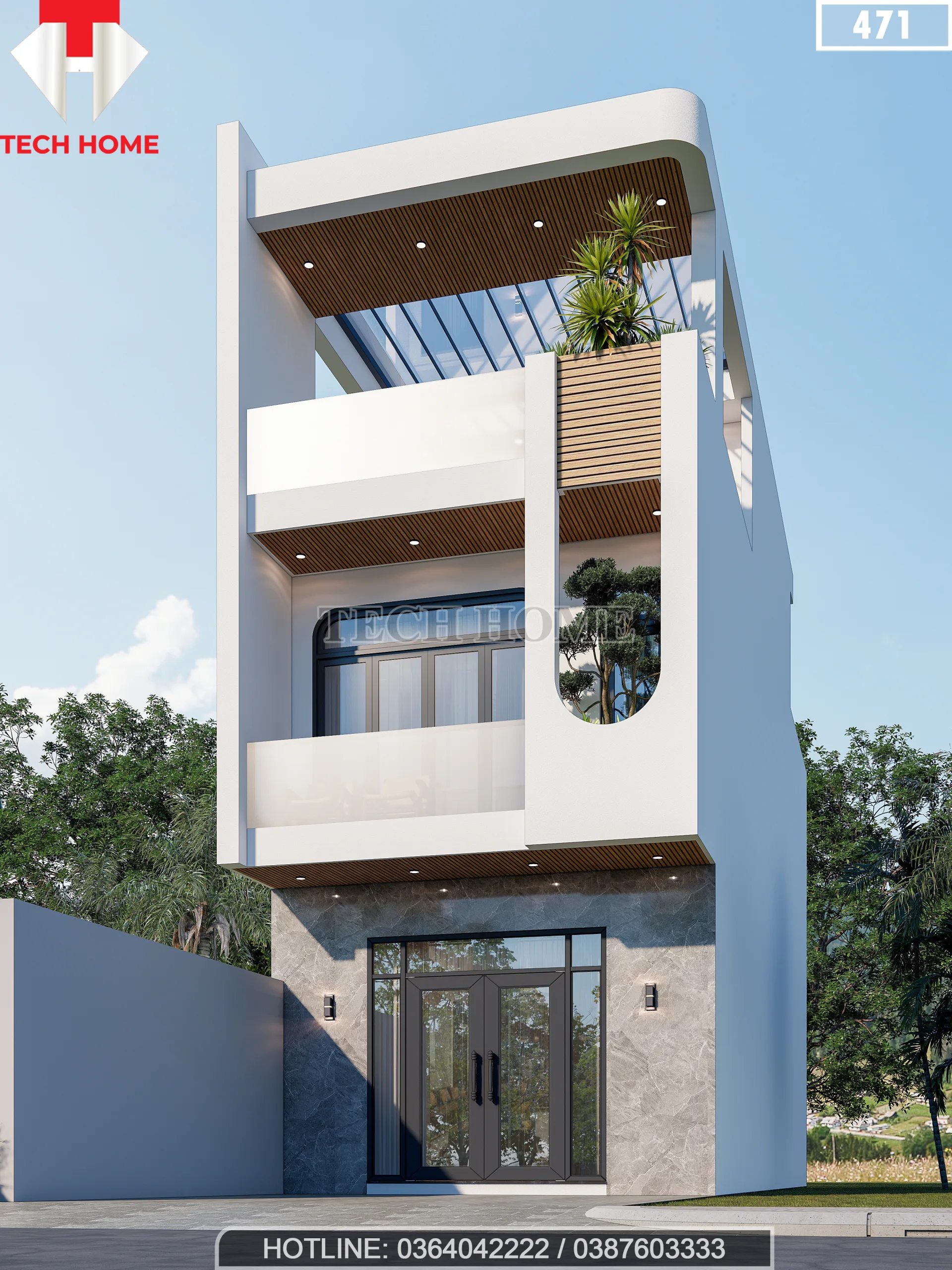 thiết kế nhà phố tại Hải Dương