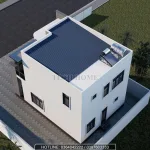 Tổng thể mẫu nhà 2 tầng đẹp