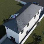 Tổng thể mẫu nhà 2 tầng mái Nhật hiện đại