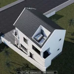 mẫu nhà 2 tầng mái Thái