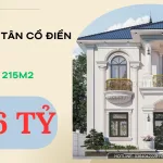 biệt thự tân cổ điển 2 tầng
