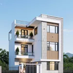 mẫu nhà phố 3 tầng hiện đại