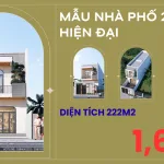 mẫu nhà phố 2 tầng hiện đại
