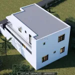 Tổng thể mẫu nhà 2 tầng hiện đại