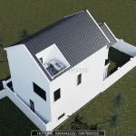 Tổng thể mẫu nhà 2 tầng mái Thái đẹp