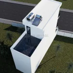 Tổng thể mẫu nhà phố 3 tầng hiện đại