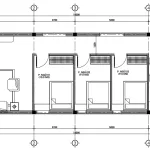 Bản vẽ bố trí công năng mẫu nhà cấp 4 mái bằng diện tích 90m2 với 3 phòng ngủ tiện nghi của gia đình anh Sơn tại Nghệ An.
