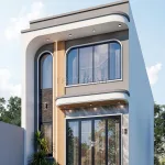 Góc nghiêng mẫu nhà gác lửng hiện đại