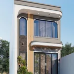 Góc nghiêng mẫu nhà gác lửng hiện đại