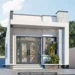 Góc nghiêng nhà cấp 4 mái bằng