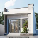 Góc nghiêng nhà cấp 4 mái bằng