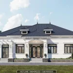 nhà cấp 4 mái nhật