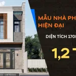 mẫu nhà phố 2 tầng hiện đại