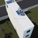 Tổng thể mẫu nhà phố 3 tầng hiện đại