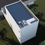 Tổng thể mẫu nhà phố 2 tầng hiện đại