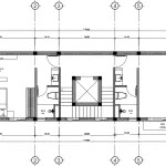 Bản vẽ mặt bằng công năng tầng 3+4 mẫu nhà phố hiện đại 5 tầng tại Sóc Sơn.