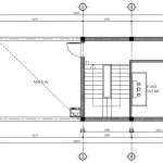 Bản vẽ mặt bằng tầng 2 mẫu nhà phố 5x18m diện tích 35m2.