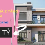 mẫu nhà 2 tầng hiện đại