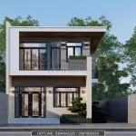 chính diện thiết kế nhà đẹp tại Hưng Yên