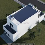 Tổng thể mẫu nhà phố 2 tầng hiện đại tại Hải Phòng