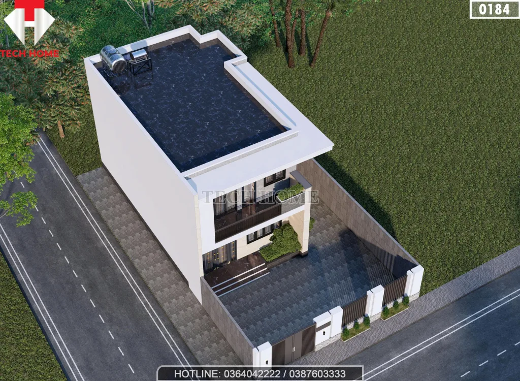 Tổng thể thiết kế nhà đẹp tại Hưng Yên