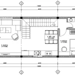Bản vẽ bố trí công năng tầng 1 mẫu nhà phố 2 tầng tân cổ điển diện tích 91m2.