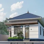 Góc nghiêng mẫu nhà cấp 4 đẹp